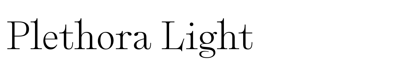 Plethora Light